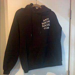 anti social social club hoodie